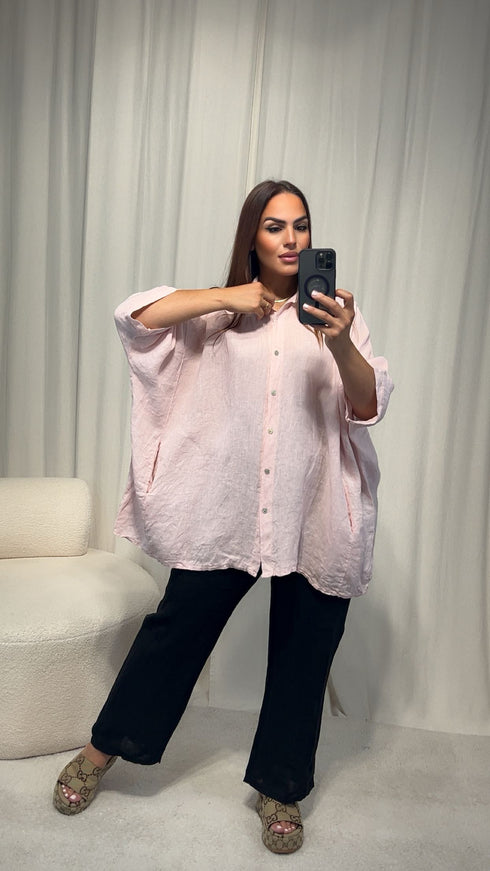 Chemise NILA lin oversize